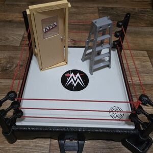 Mattel 2018 WWE RAW Wrestling Fight Stage Ring Sound Effects Tested Working